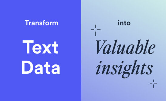 Graphic image interface showing text analytics with python slide.