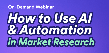 How to Use AI & Automation in Market Research