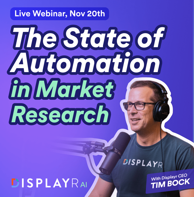 Live Webinar on The State of Automation in Market Research