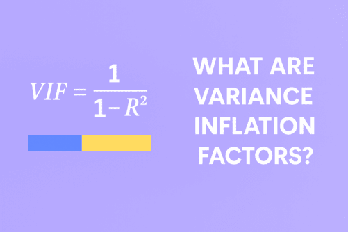 variance inflation factors