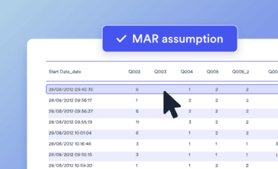 missing data cluster analysis