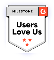 G2 - Milestone - Users Love Us